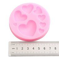 "Beautiful Silicone Heart Love Shape Fondant Mold Mould 3D Cake Decoration" shopping N5