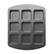 Baker's Advantage Nonstick Brownie Bar Pan, 9-Cavity
