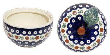 Polish Pottery Apple Baker N2