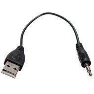 BephaMart 3.5mm AUX Audio Plug Jack to USB 2.0 Male Charge Cable Adapter Cord Shipped and Sold by BephaMart