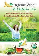 Organic Moringa Weight Loss Tea (28 Potent Tea Bags). Herbal Tea with Weight Loss properties. USDA Certified Organic... N8