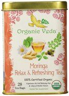 Organic Moringa Weight Loss Tea (28 Potent Tea Bags). Herbal Tea with Weight Loss properties. USDA Certified Organic... N23