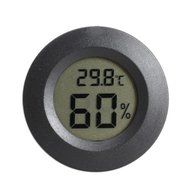 Vktech Mini LCD Celsius Digital Thermometer Humidity Meter Black