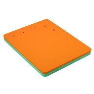 DUFUSTORE 1pc Double-sided five-hole fondant cake mat square sponge foam pad tool mold Green