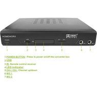 Mediasonic HOMEWORX HW220STB Digital Converter Box with Karaoke, TV Recording, and Media Player Function N4