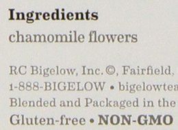 Bigelow Cozy Chamomile Herbal Tea, 20-Count Boxes (Pack of 6) N3
