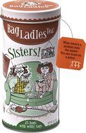 Bag Ladies Tea Sisters Tea Tin, 25 teabags of English Breakfast tea