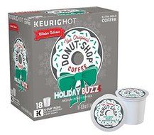 The Original Donut Shop Coffee Holiday Buzz Keurig K-Cups, 18 Count