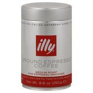 ILLYCAFFE COFFEE GRND NORMALE FINE, 8.8 OZ (pack of 6)