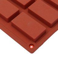 Rectangle Square Silicone Mold For DIY Chocolate Cake Mould Soap, 20-Rectangle N3