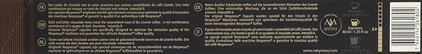 Nespresso OriginalLine Capsules: Ciocattino, 50 Count N2