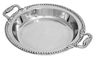 Beatriz Ball 6015 PEARL David Round Pyrex Casserole, 9", Silver