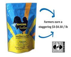 2 Pack Haitian Coffee, Vienna Medium-Dark, 24oz - GROUND N2