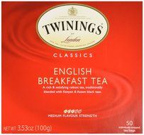 Twinings Tea English Breakfast Tea, 50 ct N3