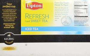 Lipton Refresh Iced Sweetened Tea 54 K-cup N2