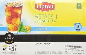 Lipton Refresh Iced Sweetened Tea 54 K-cup N4