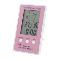 Momoday&reg; Cute Mini Plastic Indoor LCD Digital Thermometer Hygrometer Battery Powered Indoor/Outdoor Weather Humidity... N2