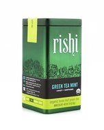 Rishi Tea Organic Green Tea Mint Loose Leaf Tea, 1.59 Ounces Tin