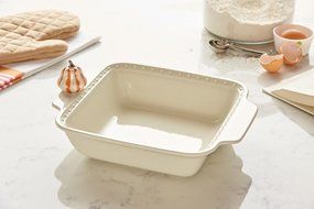 Nora Fleming Baker 8" x 8" Nora Fleming Pearl Baking Dish P7 N2