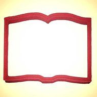 Book Plast-clusive Cookie Cutter 3.3" Pc0283