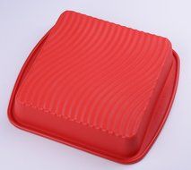 Silicone Bakeware Set - 5-Piece Non-Stick Silicone Baking Mold Set by ULee Including Rectangle Cake Mold, Round... N8