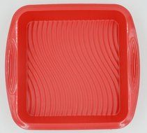 Silicone Bakeware Set - 5-Piece Non-Stick Silicone Baking Mold Set by ULee Including Rectangle Cake Mold, Round... N9