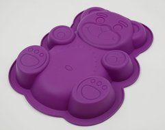 Silicone Bakeware Set - 5-Piece Non-Stick Silicone Baking Mold Set by ULee Including Rectangle Cake Mold, Round... N18