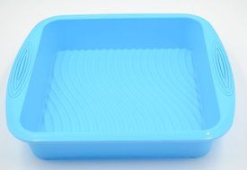 Silicone Bakeware Set - 5-Piece Non-Stick Silicone Baking Mold Set by ULee Including Rectangle Cake Mold, Round... N21