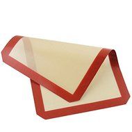 "40x30cm Silicone Baking Mat Fiberglass Non-stick Baking Cake Cookie Bread Pad" shopping N4