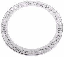 Kitchen, Dining &amp; Bar Perfect Aluminum Reusable Pie Crust Shield 9&quot;