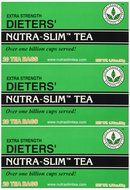 THREE BOXES of Triple Leaves Nutra-slim Tea 20 Tea Bags