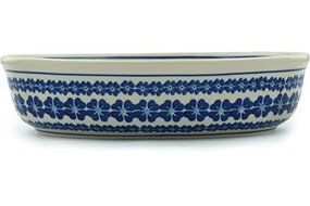 Polish Pottery Oval Baker 9-inch N3