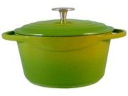Light Enamel Cast Iron stock pot 2 3/4-qt. Palm.