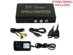 Mini Composite RCA CVBS AV To HDMI Converter (Input: AV; Output: HDMI) For VCR DVD 720P 1080P With High-Speed... N28