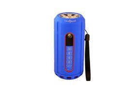 Life n Soul Bluetooth IPX4 Water Resistant Speaker with Power Bank (Blue)