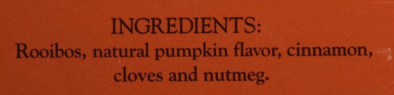 Harney &amp; Sons Pumpkin Spice Rooibos Tea 20 ct Sachet Tin N5