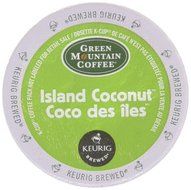 48 Count - Green Mountain Island Coconut K-Cup Coffee for Keurig Brewers