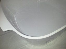 Corning Ware 5 Liter Casserole and Lid in the Blue Dusk pattern A-5-B N8