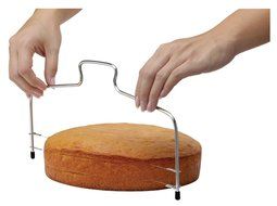 YIJIA 2Pcs Wire Bread Cake Cutter Cake Slicers Bakeware Level Leveler Slices Cake Knife Kitchen Accessories Tool