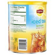 Lipton Iced Tea Mix, Lemon 10 qt N5