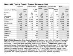 Nescafe Dolce Gusto Sweet Dreams Set, 40 Capsules - Variety Set N3