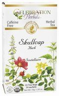 Celebration Herbals - Organic Skullcap Herb Herbal Tea - 24 Tea Bags N2