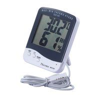 Momoday High Quality LCD Screen Display Digital Outdoor Max-Min Thermometer with Hygrometer, temperature and humidity... N7