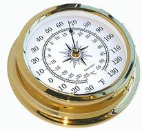Trintec Marine Solaris Thermometer Solid Brass Marine Instrument SOL-03 On shore or Off shore