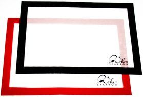 Urban Sparrow Silicone Baking Mat Set, 2 Large Non-Stick Silpat Style sheets with Measurements of 11X16 - 100%... N2