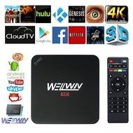 WELLWIN Mxq Pro Tv Box Android 5.1 Amlogic S905 Quad Core Kodi(16.0) Fully Loaded Dual Wifi 1080P,4K,64 Bit