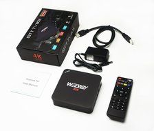 WELLWIN Mxq Pro Tv Box Android 5.1 Amlogic S905 Quad Core Kodi(16.0) Fully Loaded Dual Wifi 1080P,4K,64 Bit N3