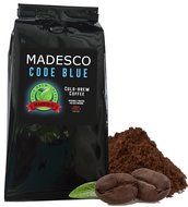 Madesco "Code Blue" Cold-brew Artisan Ground Coffee 10 oz