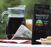 Madesco "Code Blue" Cold-brew Artisan Ground Coffee 10 oz N5
