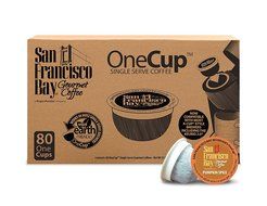 San Francisco Bay OneCup, Espresso Roast, 80 Single Serve Coffees N2